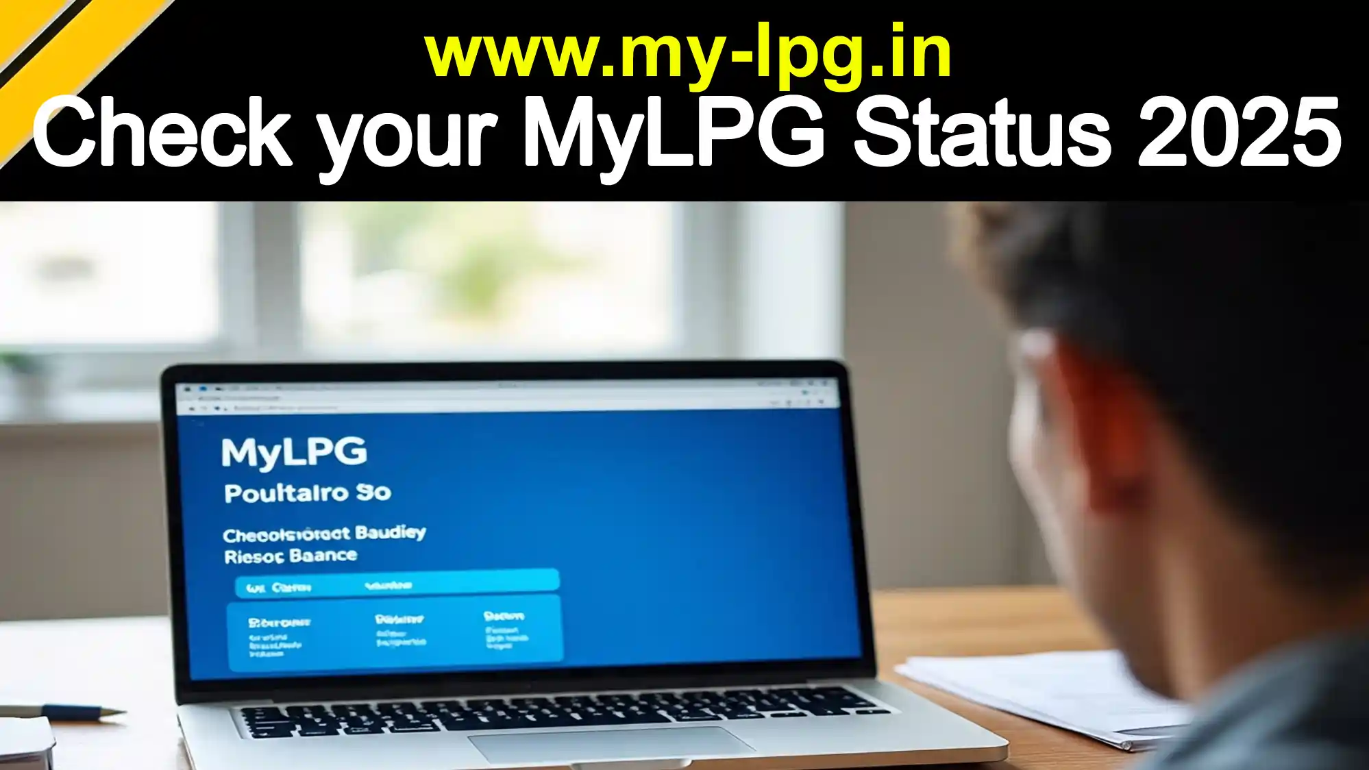MyLPG Status Check Online Portal