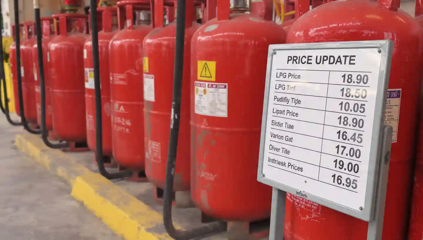 LPG cylinder rate new price December update