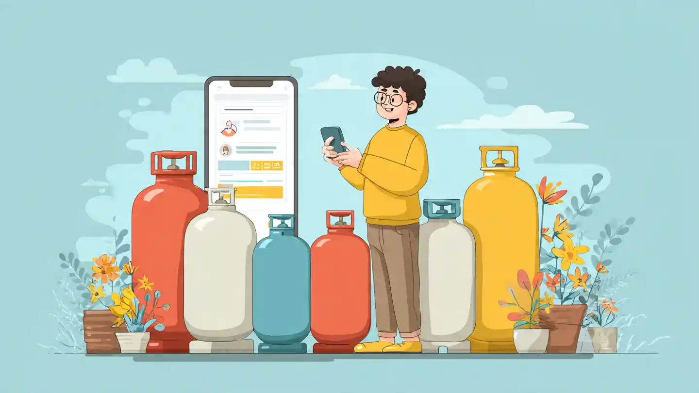 Missed Call Gas Booking process using mobile phone.