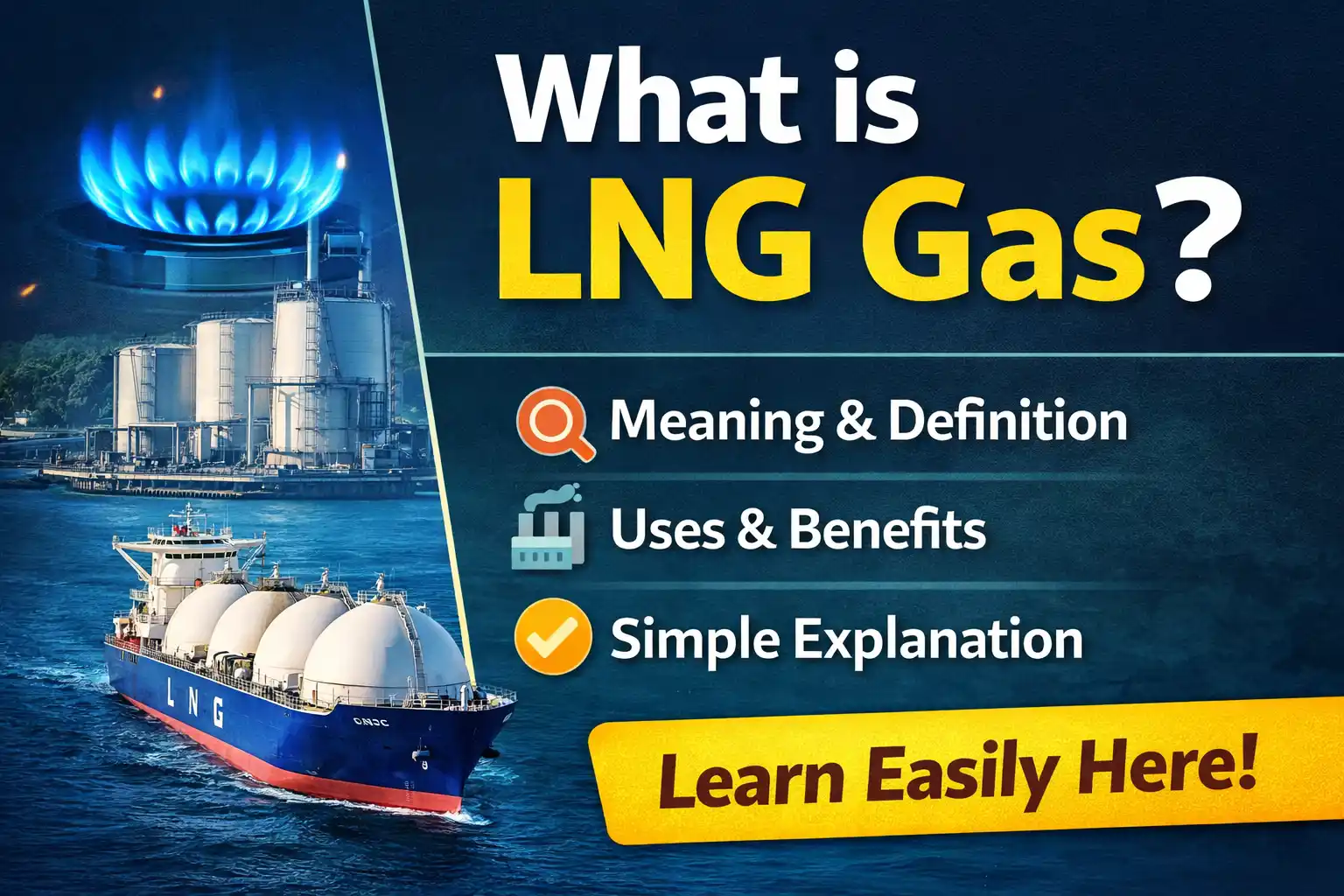 What is LNG gas liquefied natural gas tanker and storage image