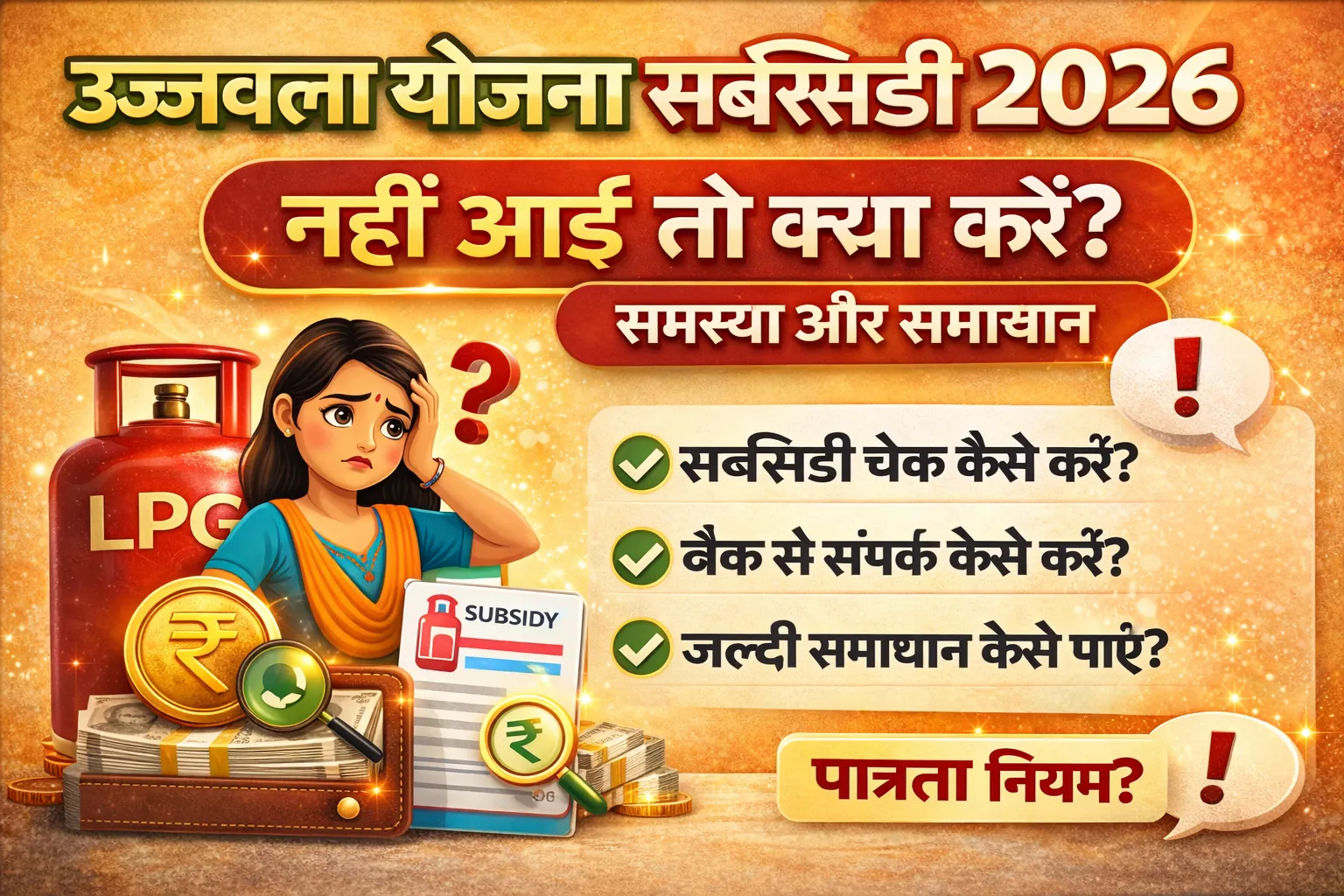 उज्ज्वला योजना सब्सिडी