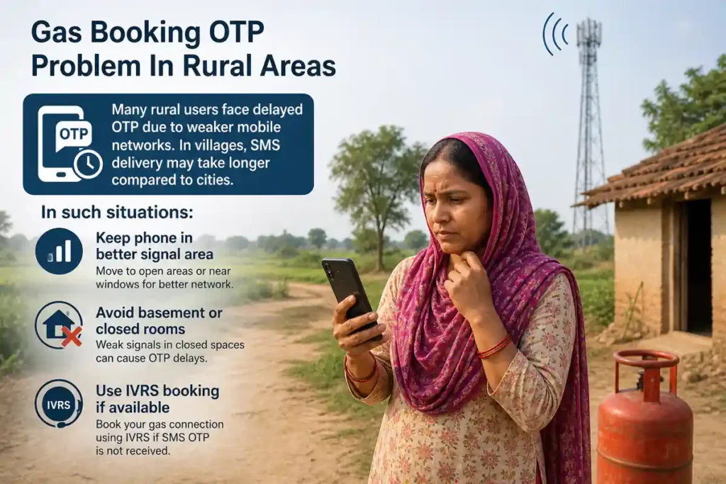 Gas Booking OTP Problem In Rural Areas