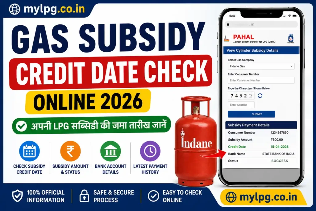 Gas Subsidy Credit Date