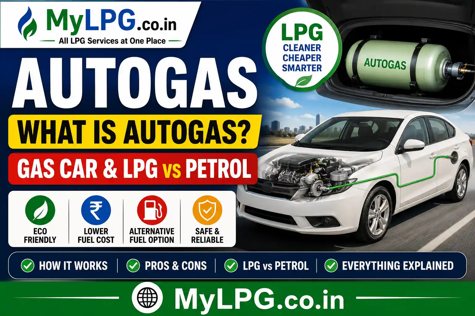 Autogas explained – gas car and LPG vs petrol comparison